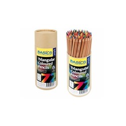 Pencils Triangular Colour 72's Assorted